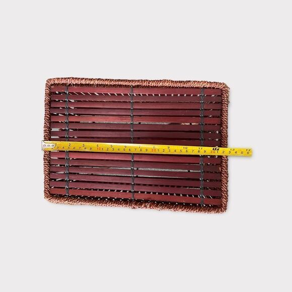 BROWN Rustic Basket Box - Picture 6 of 8